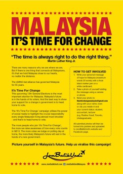 Image result for Vote for Change in Malaysia